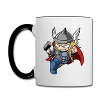 Character #47 Contrast Coffee Mug - white/black