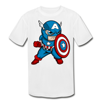 Character #48 Kids' Moisture Wicking Performance T-Shirt - white