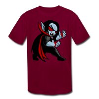 Character #49 Kids' Moisture Wicking Performance T-Shirt - burgundy
