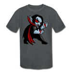 Character #49 Kids' Moisture Wicking Performance T-Shirt - charcoal