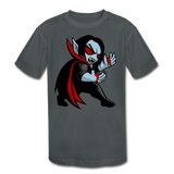 Character #49 Kids' Moisture Wicking Performance T-Shirt - charcoal