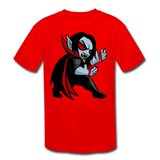 Character #49 Kids' Moisture Wicking Performance T-Shirt - red