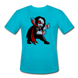 Character #49 Men’s Moisture Wicking Performance T-Shirt - turquoise