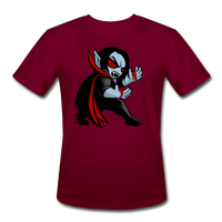 Character #49 Men’s Moisture Wicking Performance T-Shirt - burgundy