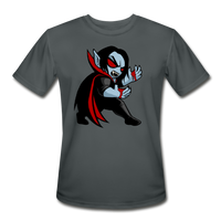 Character #49 Men’s Moisture Wicking Performance T-Shirt - charcoal
