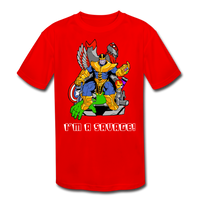 Character #50 Kids' Moisture Wicking Performance T-Shirt - red