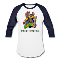 Character #50 Baseball T-Shirt - white/navy
