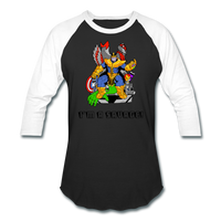 Character #50 Baseball T-Shirt - black/white
