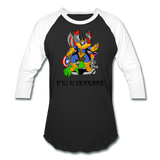 Character #50 Baseball T-Shirt - black/white