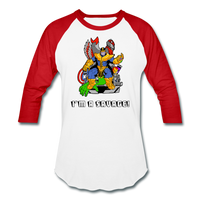 Character #50 Baseball T-Shirt - white/red