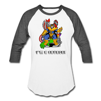 Character #50 Baseball T-Shirt - white/charcoal