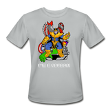 Character #50 Men’s Moisture Wicking Performance T-Shirt - silver