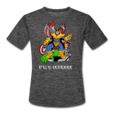 Character #50 Men’s Moisture Wicking Performance T-Shirt - dark heather gray