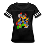 Character #50 Women’s Vintage Sport T-Shirt - black/white