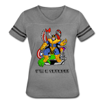 Character #50 Women’s Vintage Sport T-Shirt - heather gray/charcoal