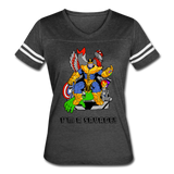 Character #50 Women’s Vintage Sport T-Shirt - vintage smoke/white