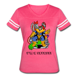 Character #50 Women’s Vintage Sport T-Shirt - vintage pink/white