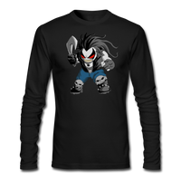 Character #51 Men's Long Sleeve T-Shirt by Next Level - black