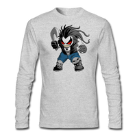 Character #51 Men's Long Sleeve T-Shirt by Next Level - heather gray