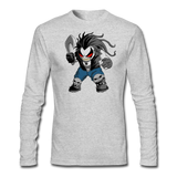 Character #51 Men's Long Sleeve T-Shirt by Next Level - heather gray