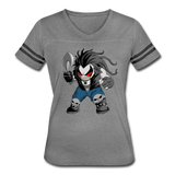 Character #51 Women’s Vintage Sport T-Shirt - heather gray/charcoal