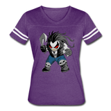 Character #51 Women’s Vintage Sport T-Shirt - vintage purple/white