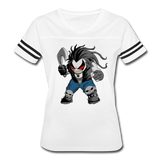 Character #51 Women’s Vintage Sport T-Shirt - white/black
