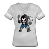 Character #51 Women’s Vintage Sport T-Shirt - heather gray/white