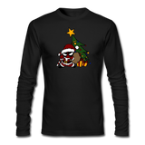 Character #52 Men's Long Sleeve T-Shirt by Next Level - black