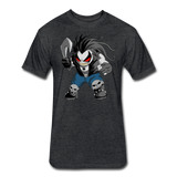 Character #51 Fitted Cotton/Poly T-Shirt by Next Level - heather black
