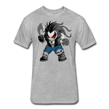 Character #51 Fitted Cotton/Poly T-Shirt by Next Level - heather gray