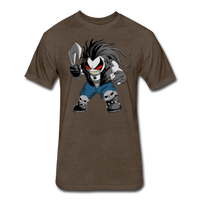 Character #51 Fitted Cotton/Poly T-Shirt by Next Level - heather espresso