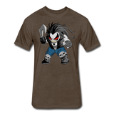 Character #51 Fitted Cotton/Poly T-Shirt by Next Level - heather espresso