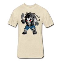 Character #51 Fitted Cotton/Poly T-Shirt by Next Level - heather cream