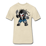 Character #51 Fitted Cotton/Poly T-Shirt by Next Level - heather cream
