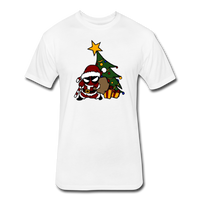 Character #52 Fitted Cotton/Poly T-Shirt by Next Level - white
