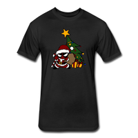 Character #52 Fitted Cotton/Poly T-Shirt by Next Level - black