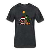 Character #52 Fitted Cotton/Poly T-Shirt by Next Level - heather black