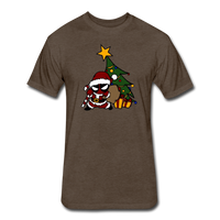 Character #52 Fitted Cotton/Poly T-Shirt by Next Level - heather espresso