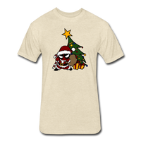 Character #52 Fitted Cotton/Poly T-Shirt by Next Level - heather cream