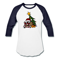 Character #52 Baseball T-Shirt - white/navy