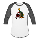 Character #52 Baseball T-Shirt - white/charcoal