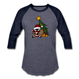 Character #52 Baseball T-Shirt - heather blue/navy
