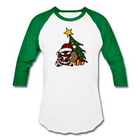 Character #52 Baseball T-Shirt - white/kelly green
