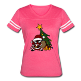 Character #52 Women’s Vintage Sport T-Shirt - vintage pink/white