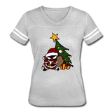 Character #52 Women’s Vintage Sport T-Shirt - heather gray/white