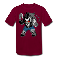 Character #51 Kids' Moisture Wicking Performance T-Shirt - burgundy