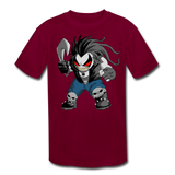 Character #51 Kids' Moisture Wicking Performance T-Shirt - burgundy
