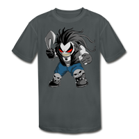 Character #51 Kids' Moisture Wicking Performance T-Shirt - charcoal