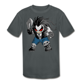 Character #51 Kids' Moisture Wicking Performance T-Shirt - charcoal